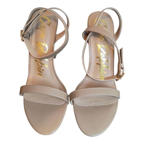 Cape Robbin Nude Sandals - Picture 3 of 8